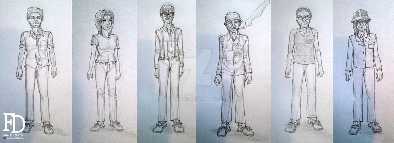 Redesign of character of Mafiosos by fdrawer