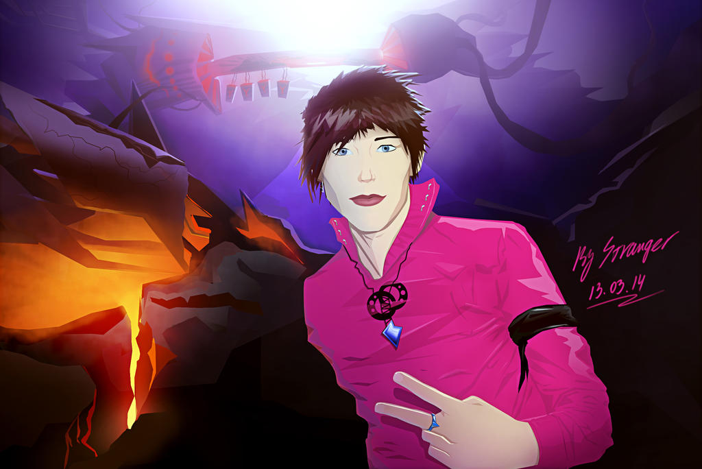 Random drawing of a guy. by Stranger9205 on DeviantArt