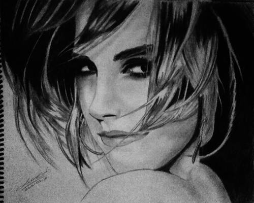Pencil Sketch - Emma Watson