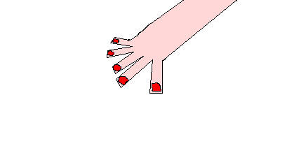 Square Hand Example A Square Hand by Piegee on DeviantArt