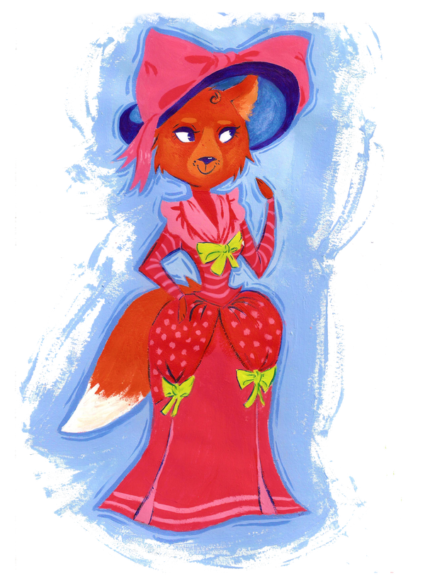 Deviantart Foxa Foxy by Zelda1000 on DeviantArt