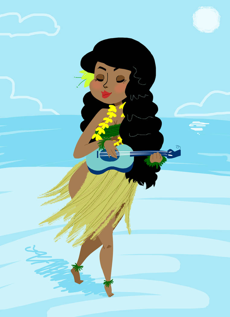 Hula Hula Girl by Zelda1000 on DeviantArt