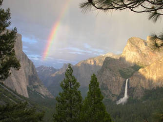 Rainbow Over Yosemite