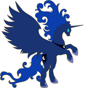 Heraldic Luna