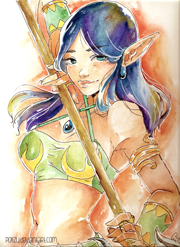 Jade Watercolor