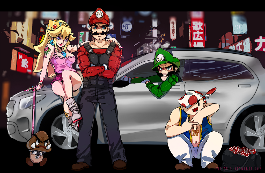 Mario Coexist The Mario Life by Poiizu on DeviantArt