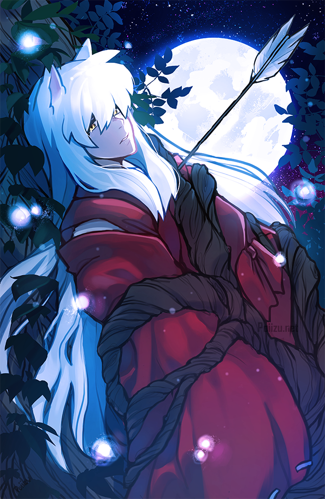 Inuyasha in the forest