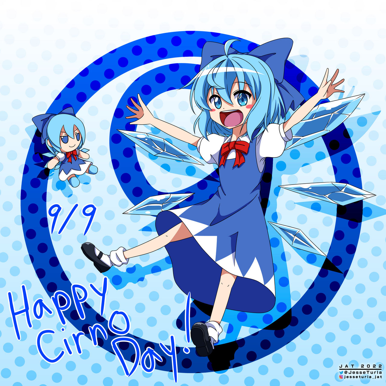 Cirno Day 2022 Fan Art By JesseJAT On DeviantArt cirno-day-2022-fan-art-by-jessejat-on-deviantart