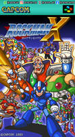 Rockman X Boxart in SNES/SFC Pixel Art