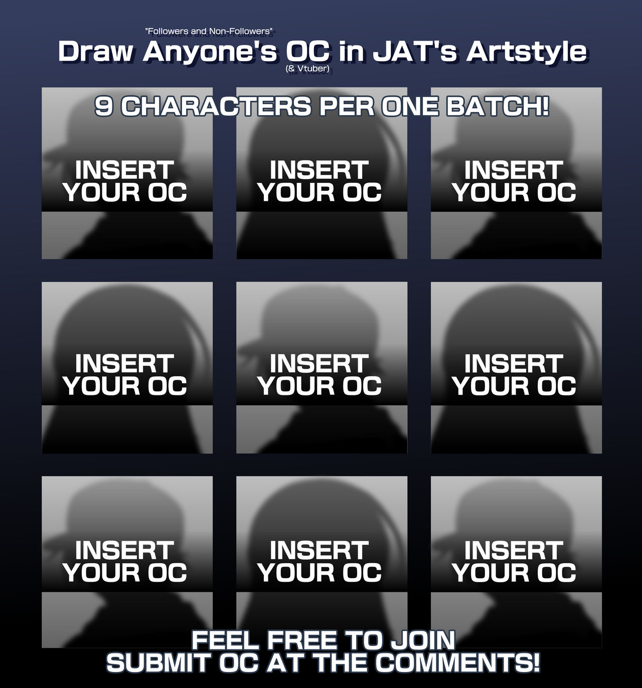 Oc Intro Drawing Draw Anyone's OC in JAT's Artstyle - OPEN OC Entry by JesseJAT on ...