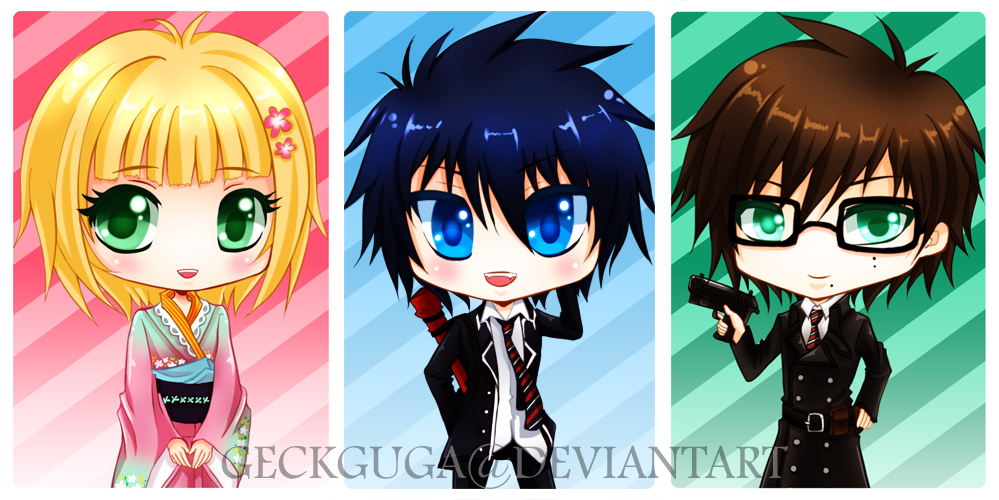 Ao no Exorcist Chibis