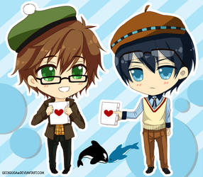 Free! - Editors! Haruka+Makoto