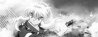 InuYasha Signature BandW