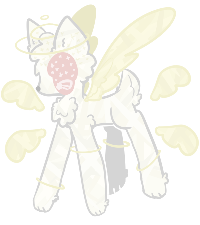 ruffles feathers, adjusts halo by SANRlO ruffles feathers, adjusts halo by SANRlO