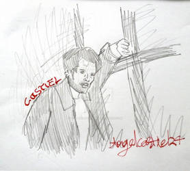 Misha Collins by AngelCastiel24