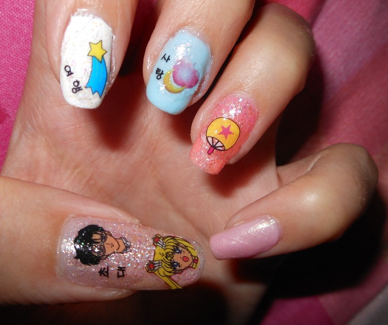 Sailor Moon Nail Art II