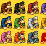 Donkey Kong SSF2 Resprite + Costumes