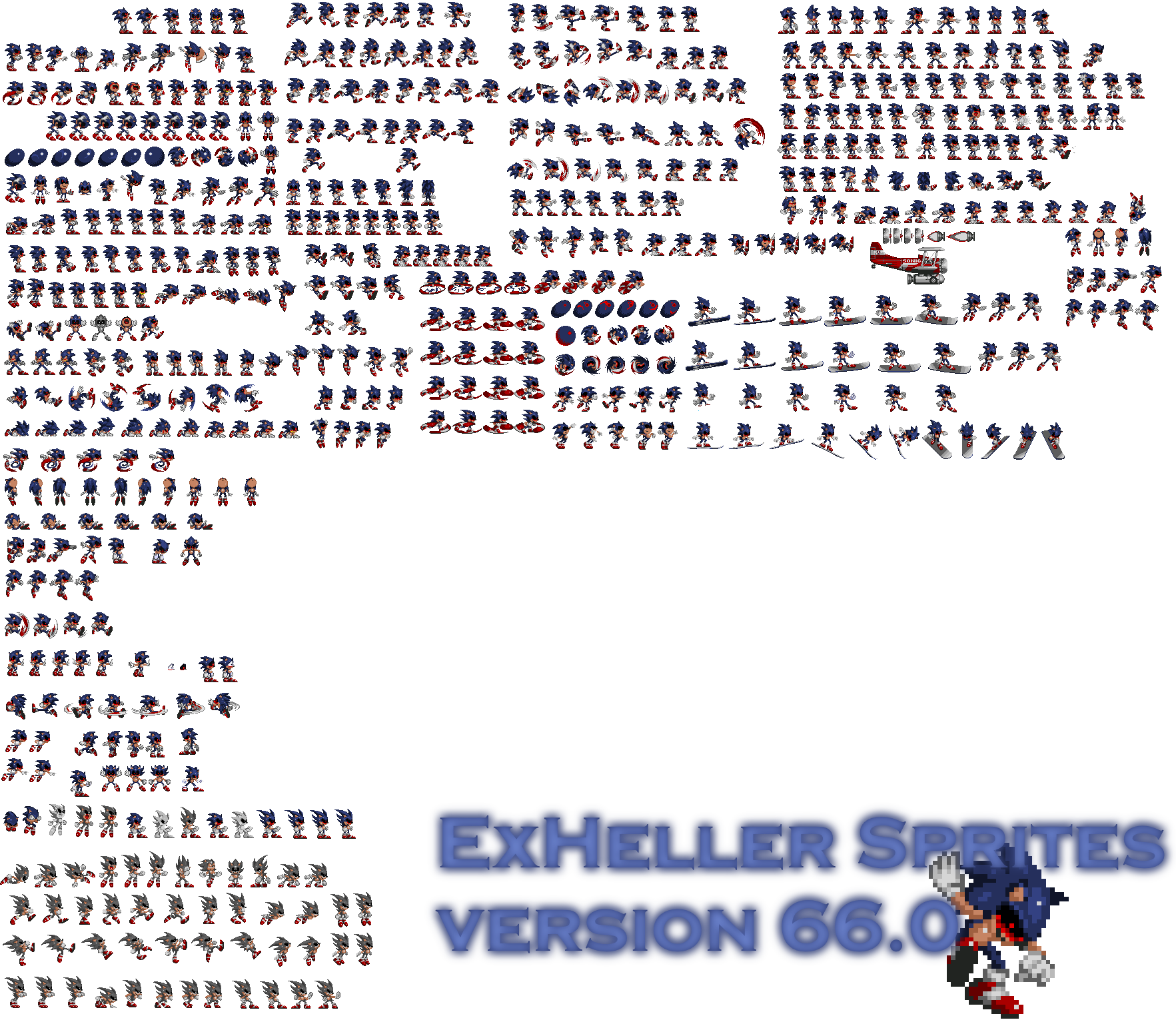 Exetior's Tails - Mod Gen Project Style Sprites by EchidKnux on DeviantArt