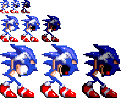 Original Sprites (Sonic.exe) by WarchieUnited on DeviantArt