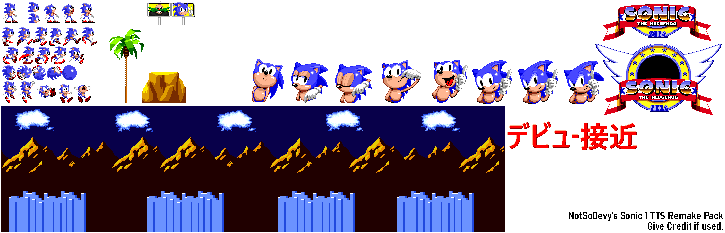 Sonic 1 TTS 1990 Demo (Sprites Remake) by DevyOfficial on DeviantArt