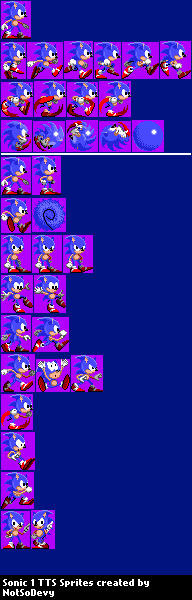 S2 Sonic Re-Design Sprite Sheet V1 by MarioYT21 on DeviantArt