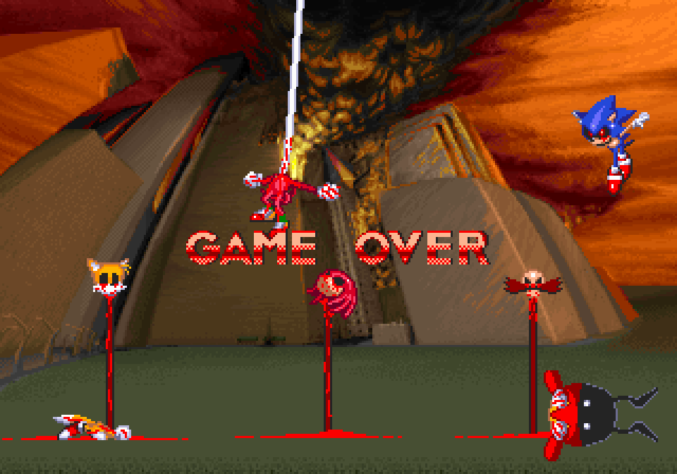 Sonic.EXE Game Over Screen (2022 Remake) by DevyOfficial on DeviantArt