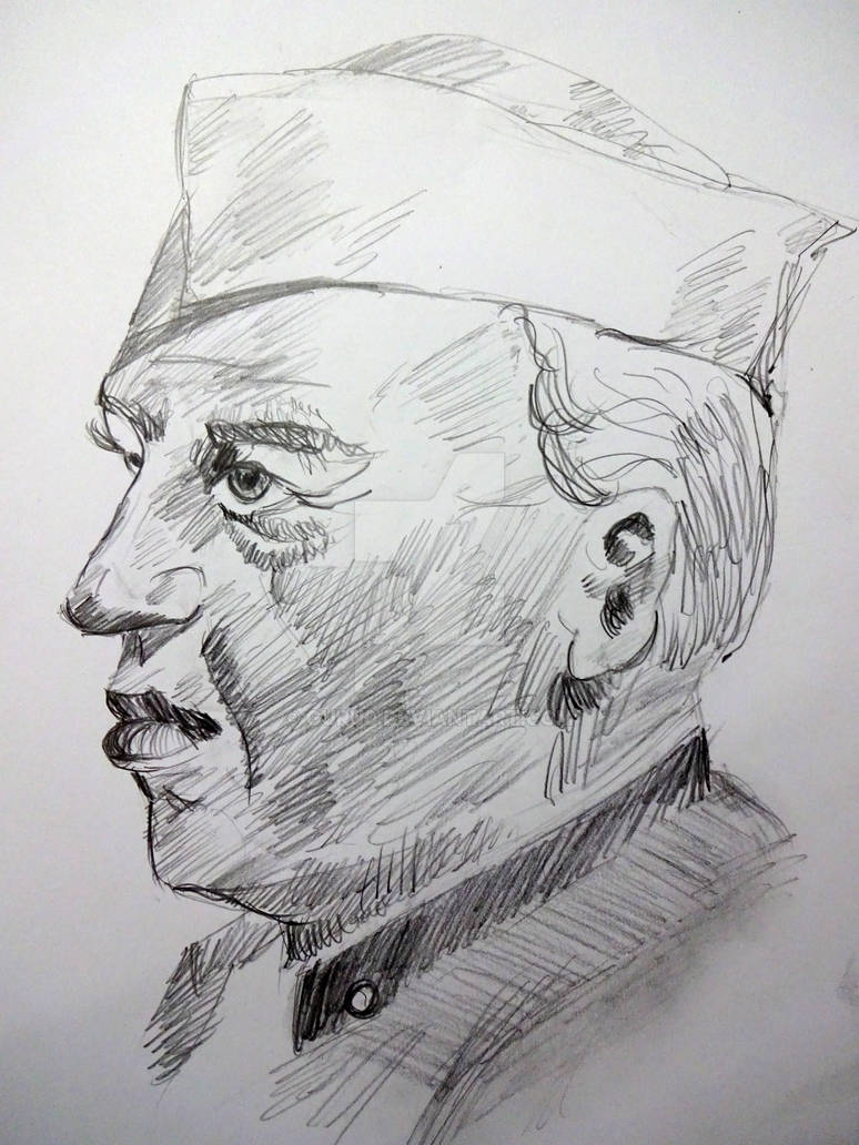 Pundit Jawaharlal Nehru Ji by guru0 on DeviantArt