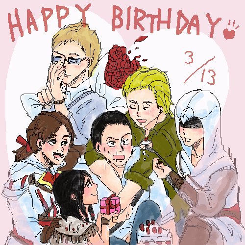 Happy Birthday,Desmond ! by chieesential8 on DeviantArt