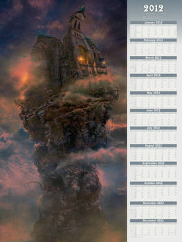 2012 Bannitio II - Poster-Type Wall Calendar