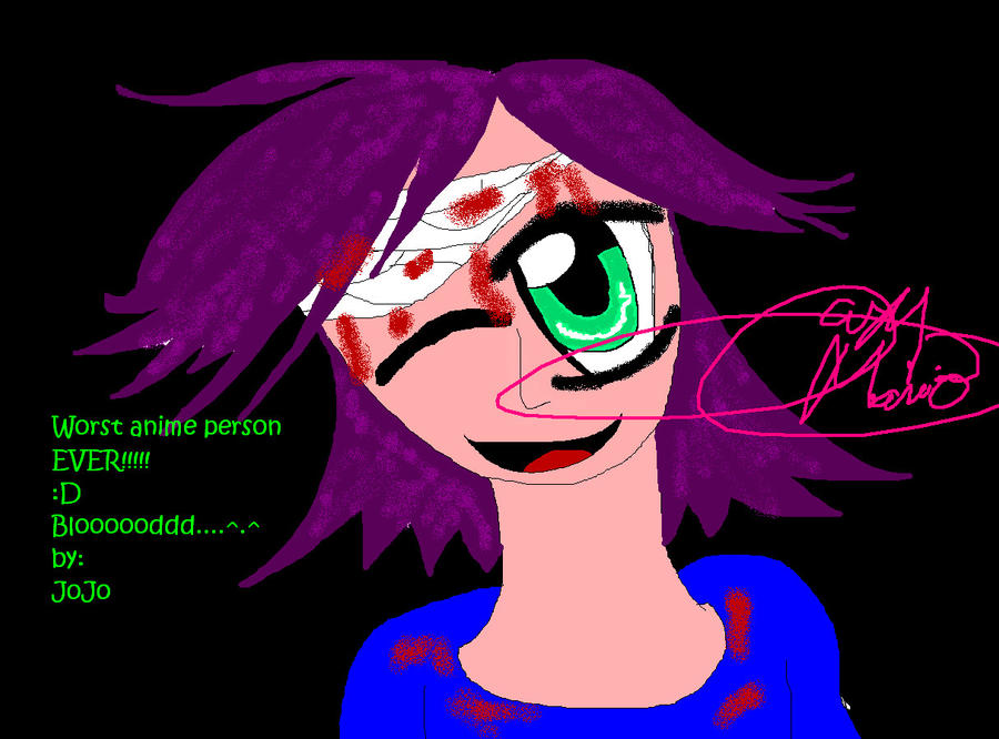 Worst animation. Badly рисовать. Bad worse the worst drawing. Worst. Person. Ever.. DEVIANTART is Bad.