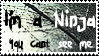 I'm a Ninja Stamp