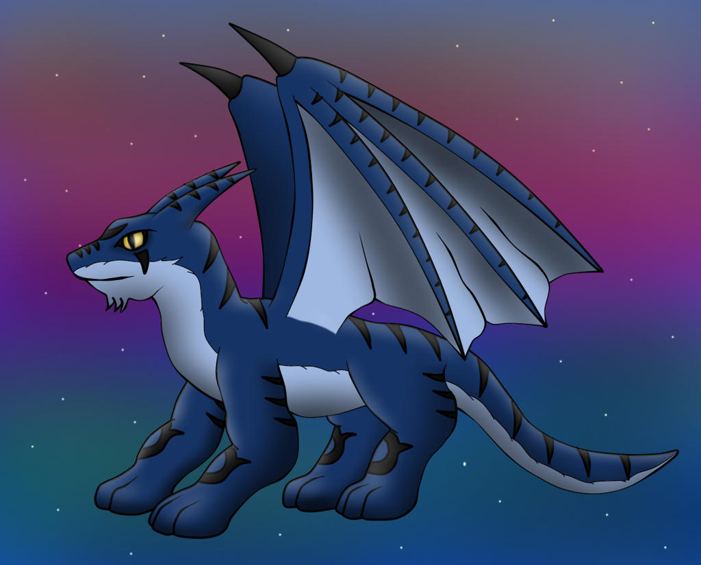 Blue Striped Dragon Auction $/Points (Closed)