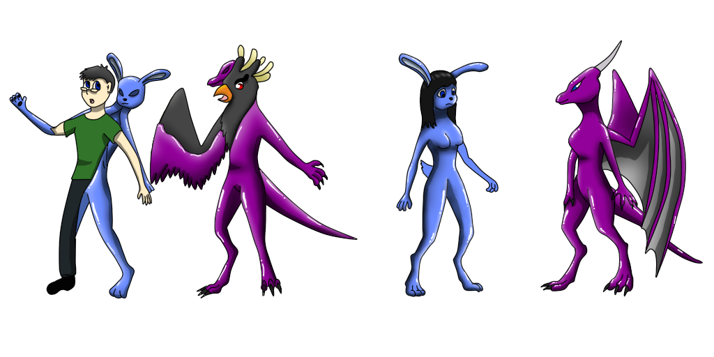 Scifantasytg Rabbit Transform Collab: bunny dragon TF/TG by Avianine on DeviantArt