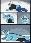 Comission: Water Stone Pt2 (Vaporeon TF) by Avianine