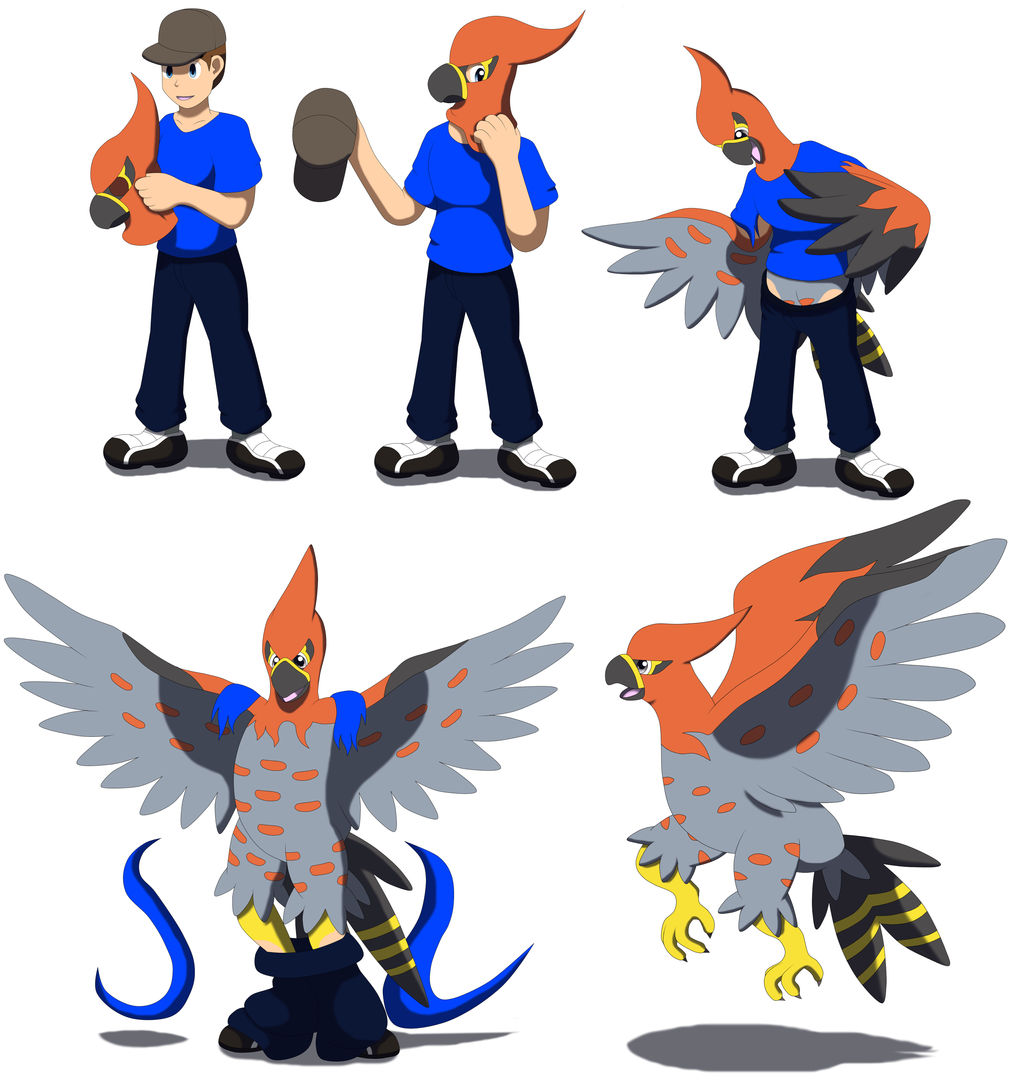 Comission: Talonflame TF mask by Avianine on DeviantArt