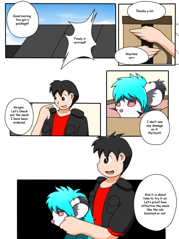 Tigress Mask TF TG Pg 1 by Avianine on DeviantArt