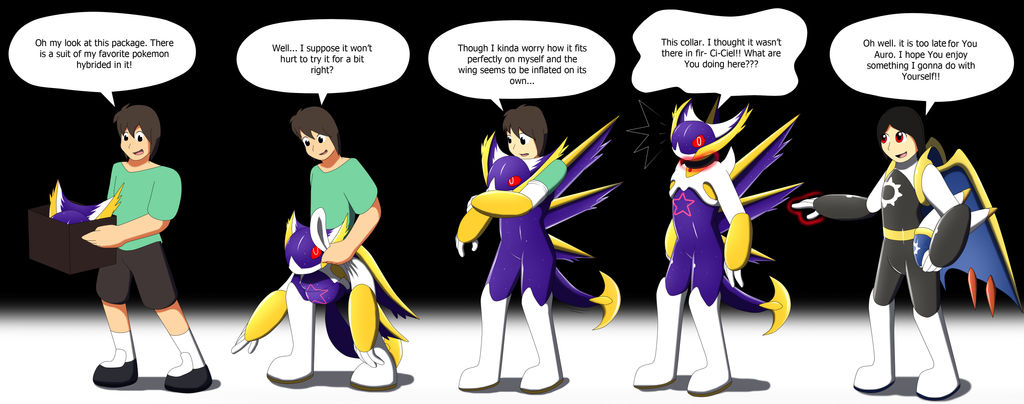 Lunaltius Latex suit TF by Avianine on DeviantArt