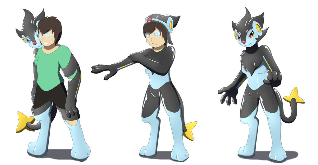 Latex Luxray Suit TF TG by Avianine on DeviantArt