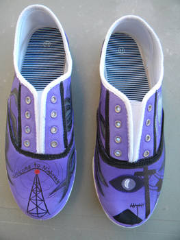 Welcome to Nightvale custom shoes