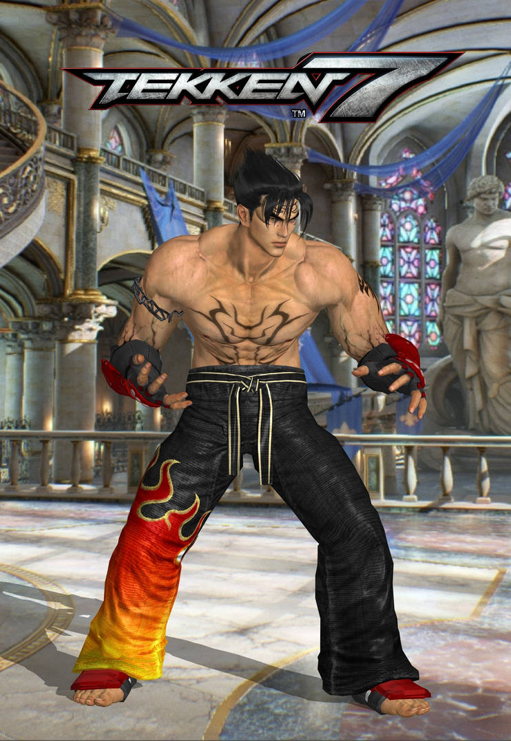 Tekken 7 Jin devil tattoos model by DavidChikardi on DeviantArt