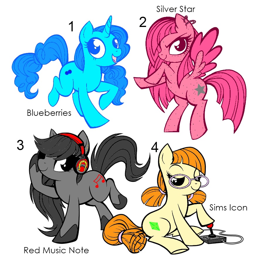 Draw-To-Adopt Ponies! GONE!