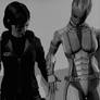 Liara and FemShep - Always