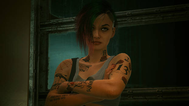 Cyberpunk 2077 - Judy Eye Roll