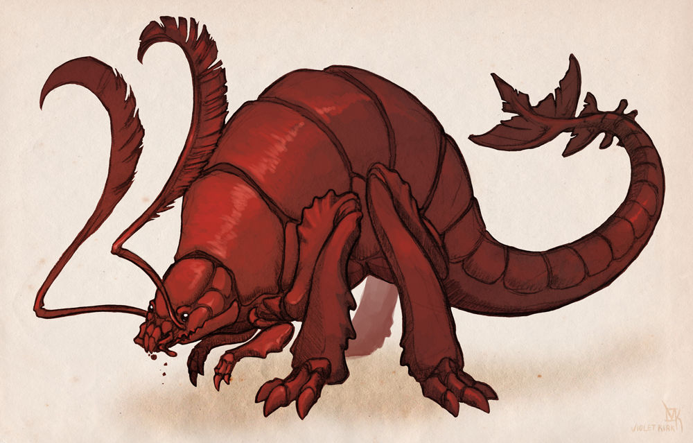 Rust Aligator Rust Monster by Aazure-Dragon on DeviantArt