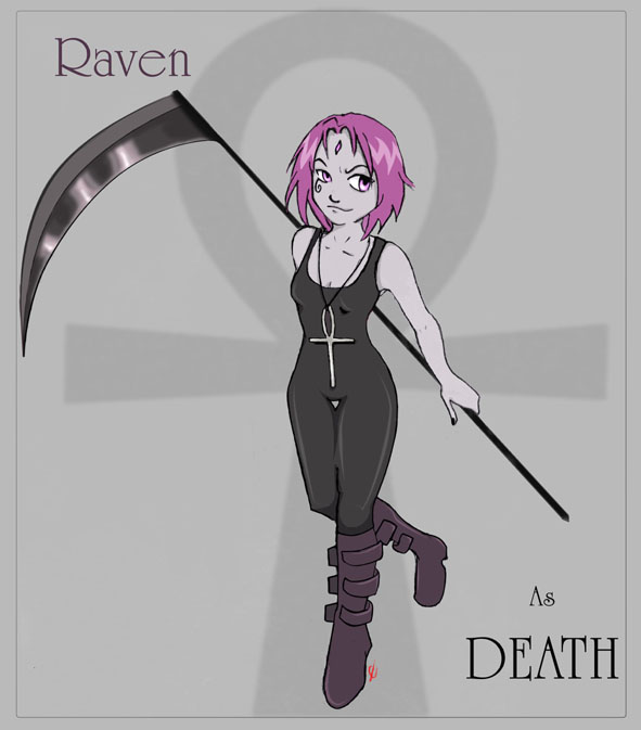 Raven as Death