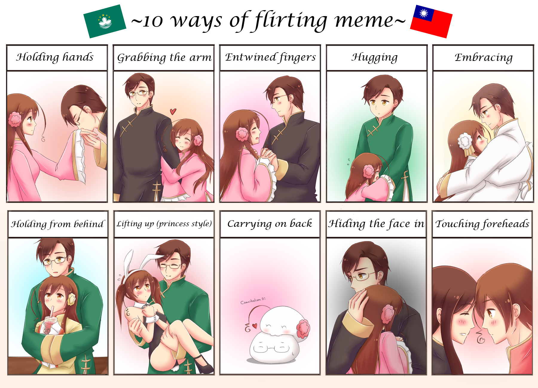 (MacTai) 10 ways of flirting meme