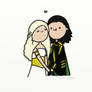 .Sigyn and Loki.