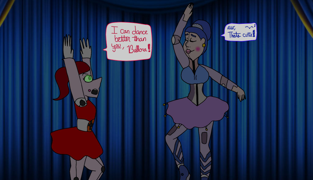 FNAF Sister Location} Backstage with Ballora by Midnight-Colors on  DeviantArt
