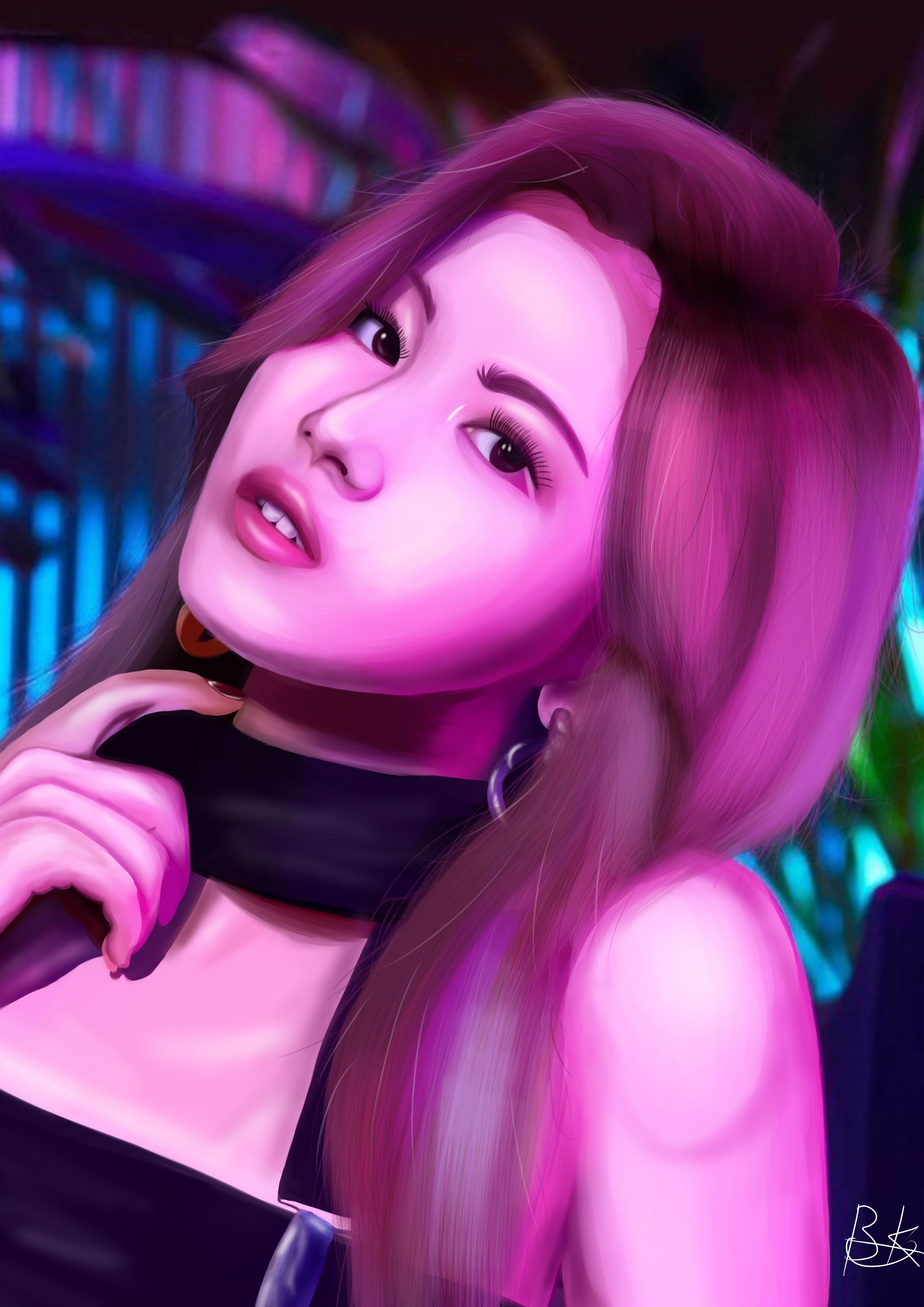 minatozaki sana from twice by deriavis on deviantart