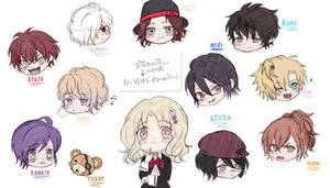 Diabolik Lovers MORE BLOOD~ Drawing Colouring